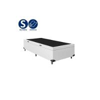 Cama Box Baú Solteirão Whc Sintético Branco 96x203x42 - 2