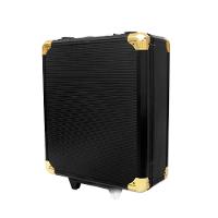 Maleta Jogo Ferramentas 199 Pecas Aluminio Carrinho Profissional Mala Rodinhas Cromo Vanadio Alicates Soquetes Bits Tren - 6