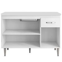 Balcão Cozinha Gabriela 3 Porta 120cm S-t Ajl - 2