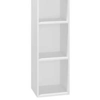 Livreiro 4 Prateleiras Janaina 1621 Ajl Móveis - 3