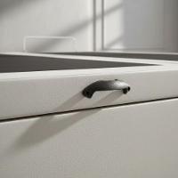 Cama Box Baú King Bipartido Whc Sintético Branco 193x203x42 - 6