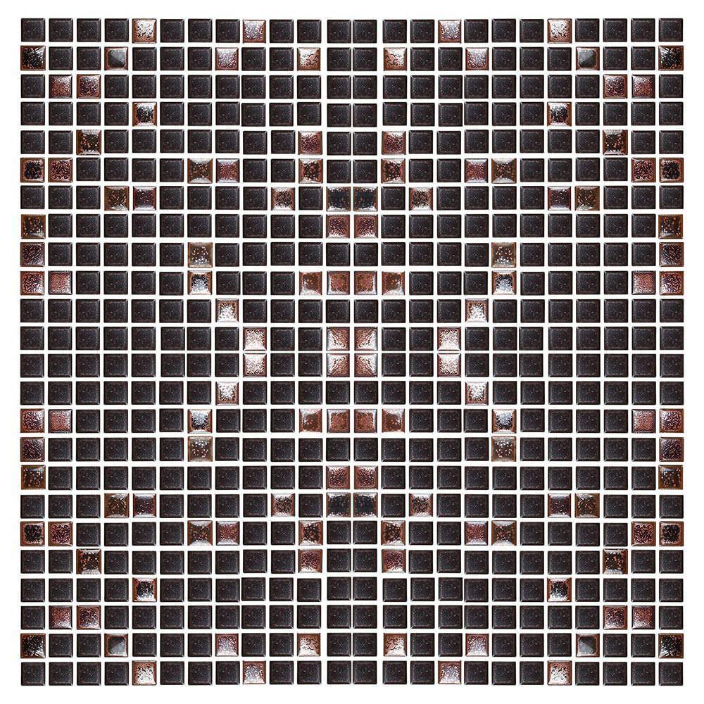 Pastilha De Vidro Nefertiti Cobre 2x2 Placa 30x30cm - 1012020005 - 3