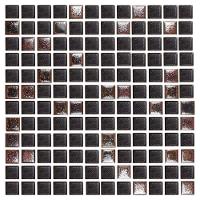 Pastilha De Vidro Nefertiti Cobre 2x2 Placa 30x30cm - 1012020005 - 1