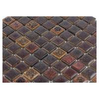 Pastilha De Vidro Nefertiti Cobre 2x2 Placa 30x30cm - 1012020005 - 2