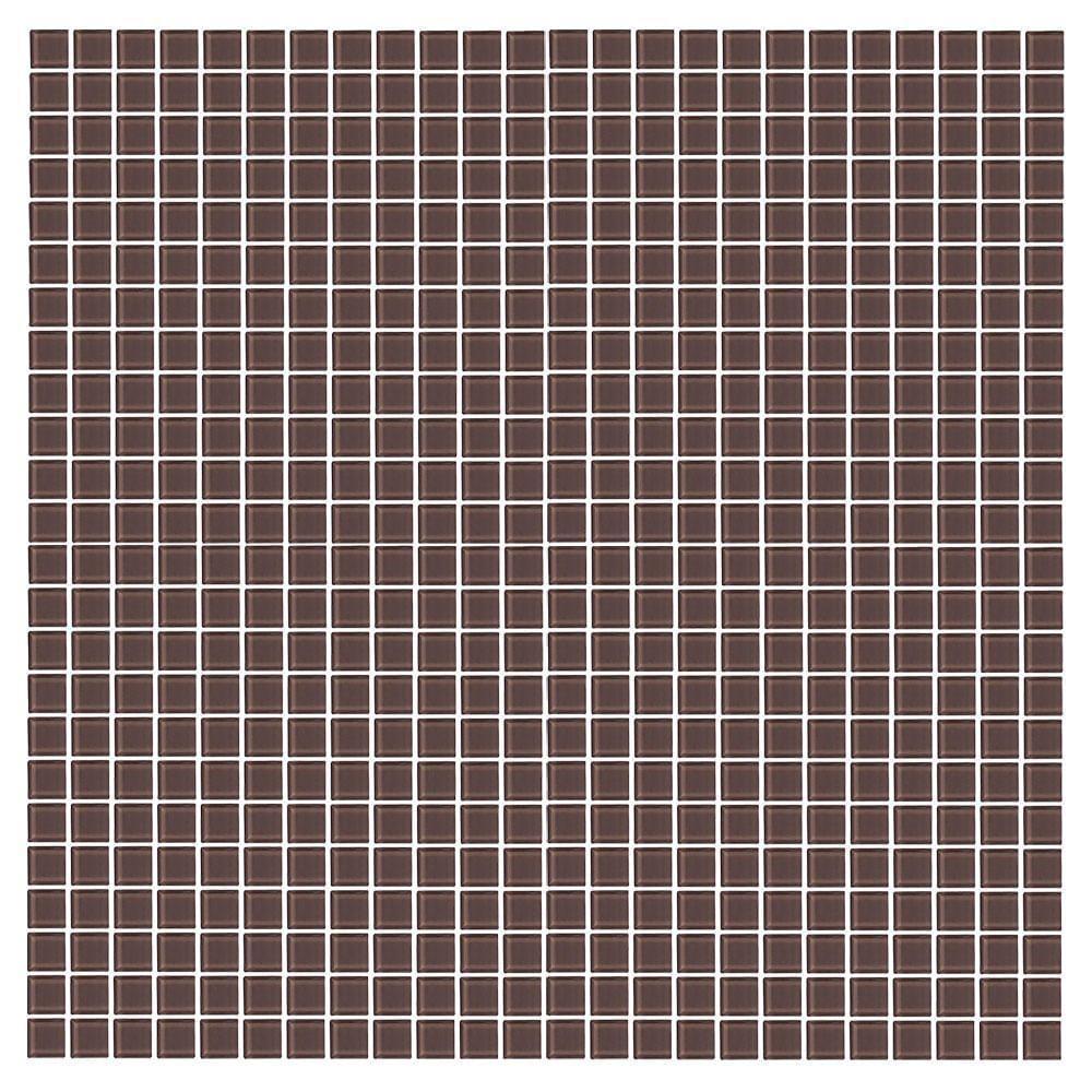 Pastilha De Vidro Crystal Chocolate 2x2 Placa 30x30cm - 1013020656 - 3