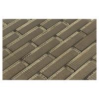Mosaico De Vidro Touch Glass Bronze 9,5x2 Placa 30x30cm - 1313125003 - 2