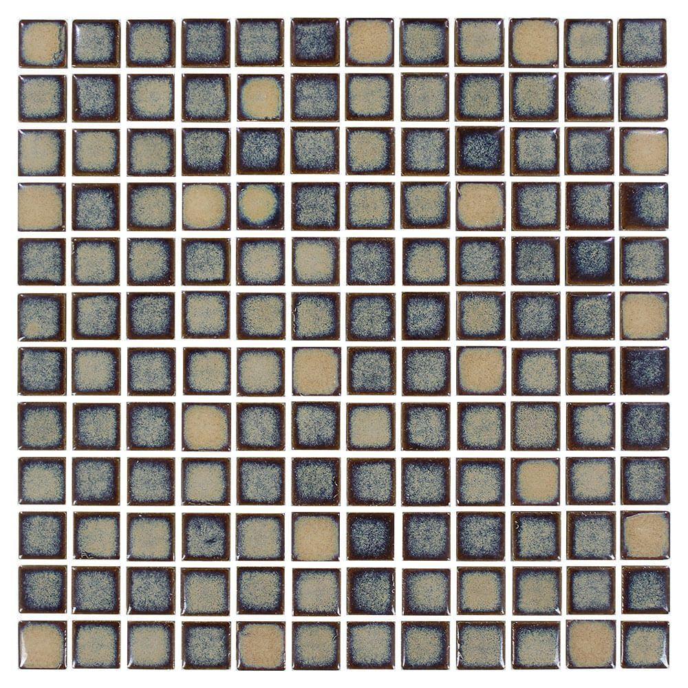 Pastilha Cerâmica Nefertiti Papiro 2x2 Placa 30x30cm - 1012020006 - 1