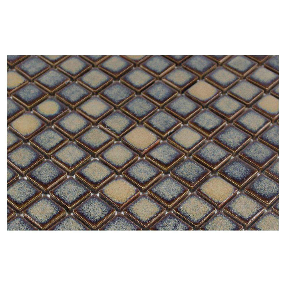 Pastilha Cerâmica Nefertiti Papiro 2x2 Placa 30x30cm - 1012020006 - 2