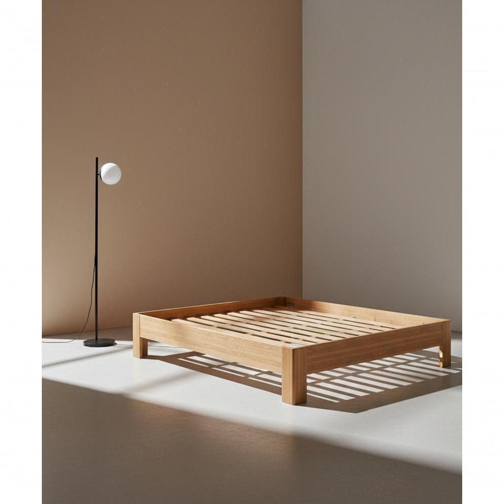 Cama Turca Gramadense Maciça 1,95 X 2,05 - Madeira Maciça - Móveis De Gramado - Castanho - 1