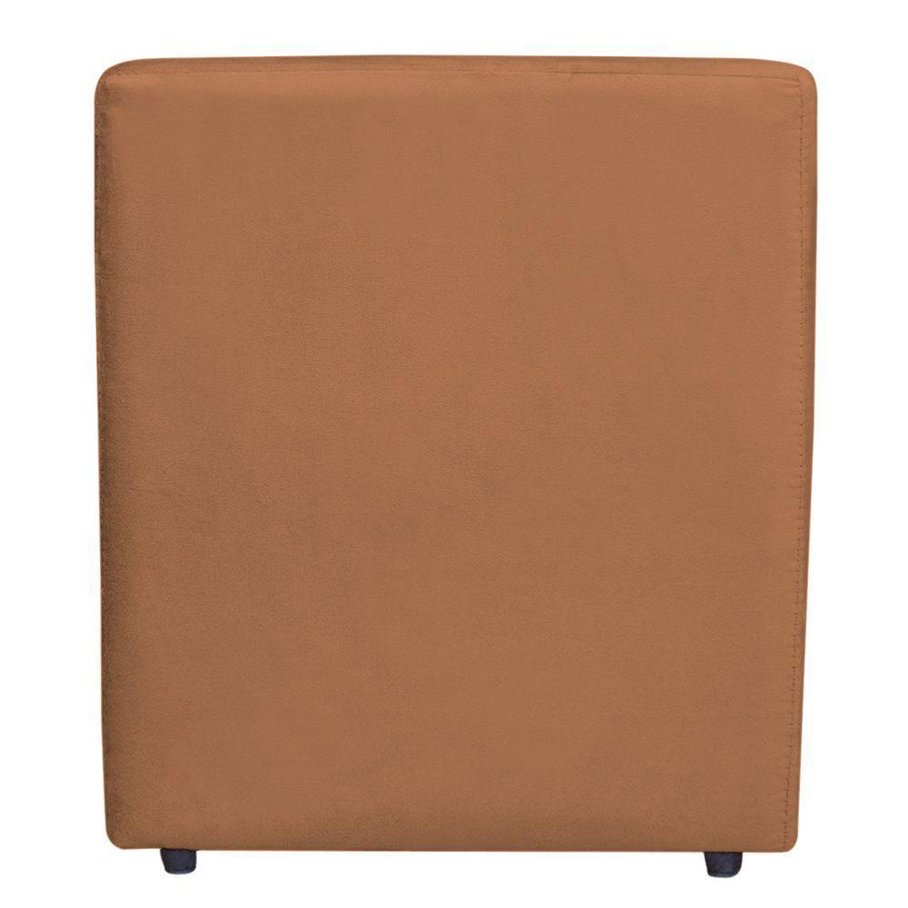 Escadinha Pet 3 Degraus Cachorro E Gato Veludo Terracota - 5