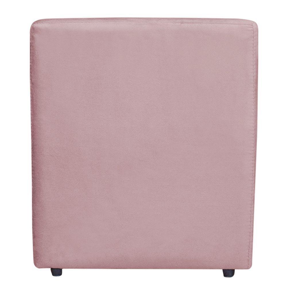 Escadinha Pet 3 Degraus Cachorro E Gato Veludo Rosê - 5