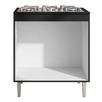 Balcão Cooktop 80cm Andréia 1 Porta Ajl Móveis - 2