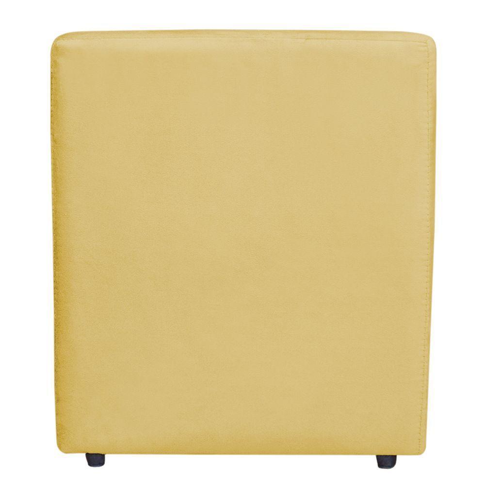 Escadinha Pet 3 Degraus Cachorro E Gato Veludo Amarelo - 5