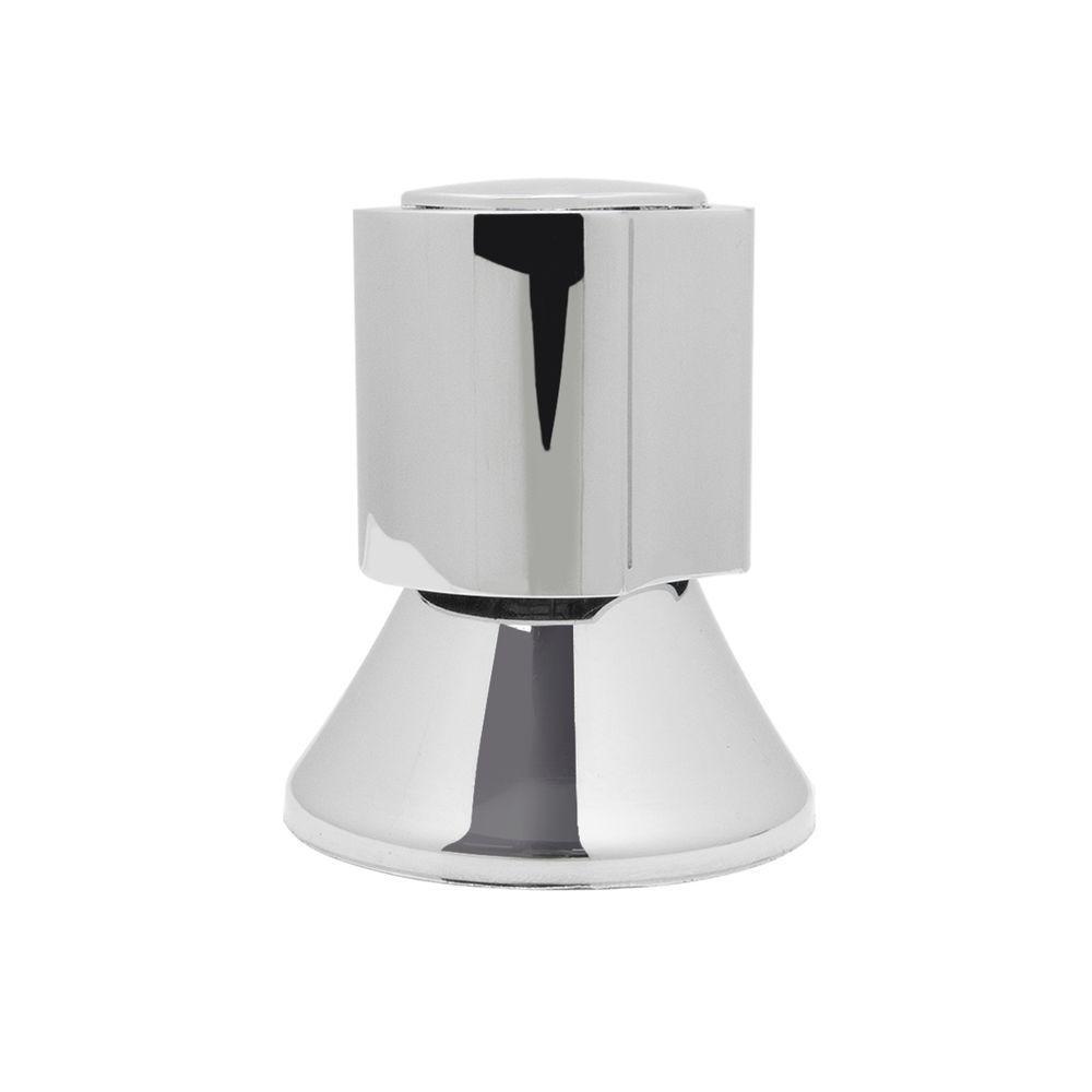 Acabamento Registro Banheiro Lavatório Padrão Docol Pressão E Gaveta Cromado Metal Luxo C40 - 3