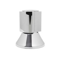 Acabamento Registro Banheiro Lavatório Padrão Docol Pressão E Gaveta Cromado Metal Luxo C40 - 3