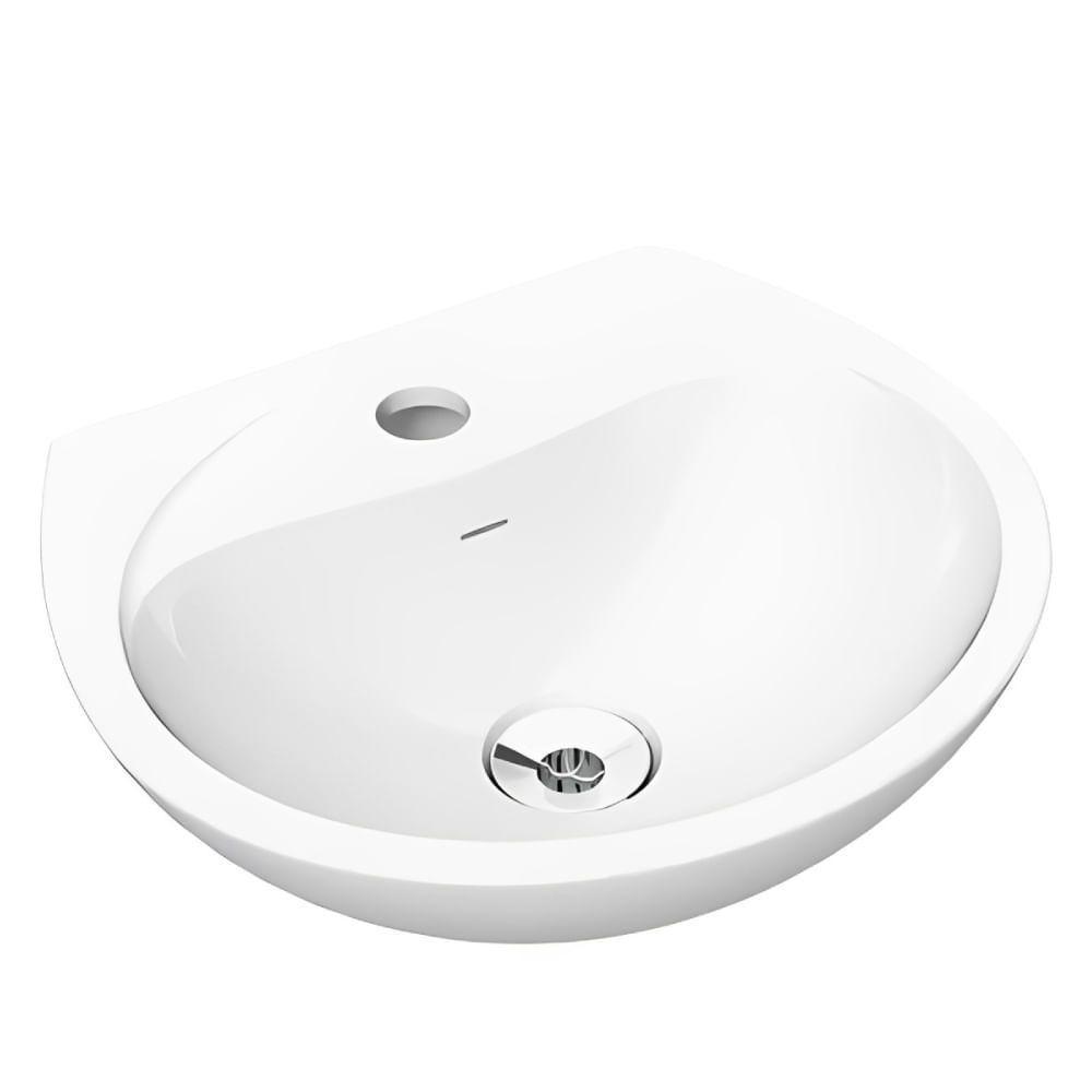 Lavatório Suspenso Way Branca Ls-30 - 7714030 - Lorenzetti - 1