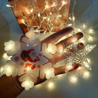 Pisca Cascata Flocos Natal 80 Lâmpadas Leds Amarelo 3m 220v - 2