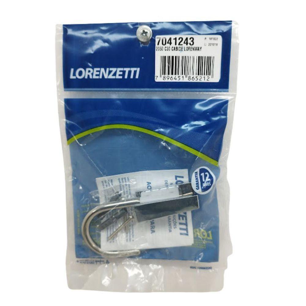 Cabide Lorenway 2060 C30 - Cromado - 3