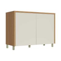 Gabinete De Cozinha Modulado Balcão C- Tampo Condessa C- 2 Portas 120cm Carvalho-cinza - Nesher - 1