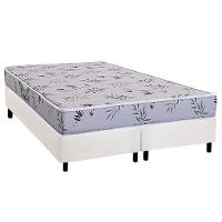 Conjunto Box Queen: Colchão Espuma Herval D28 St. Louis + Base Crc Corano White (158x198) - 1