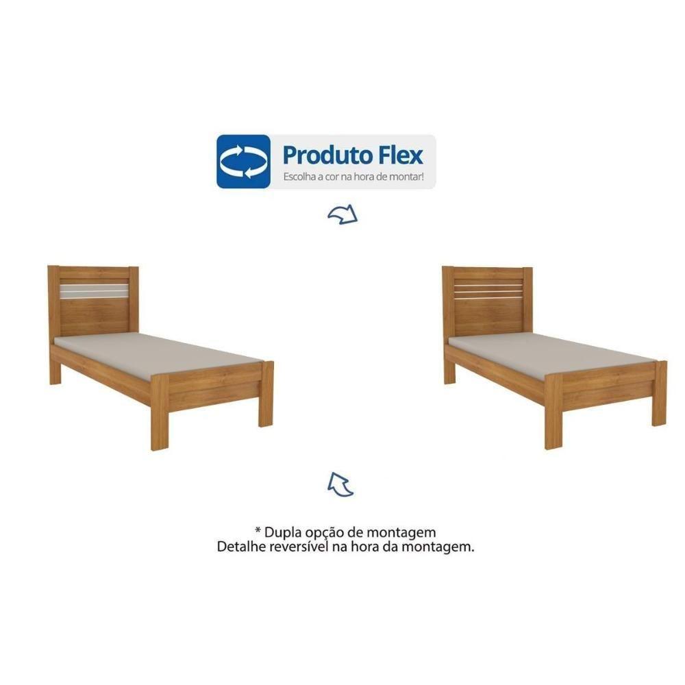 Cama Solteiro Safira Cinamomo - Tcil Móveis - 3