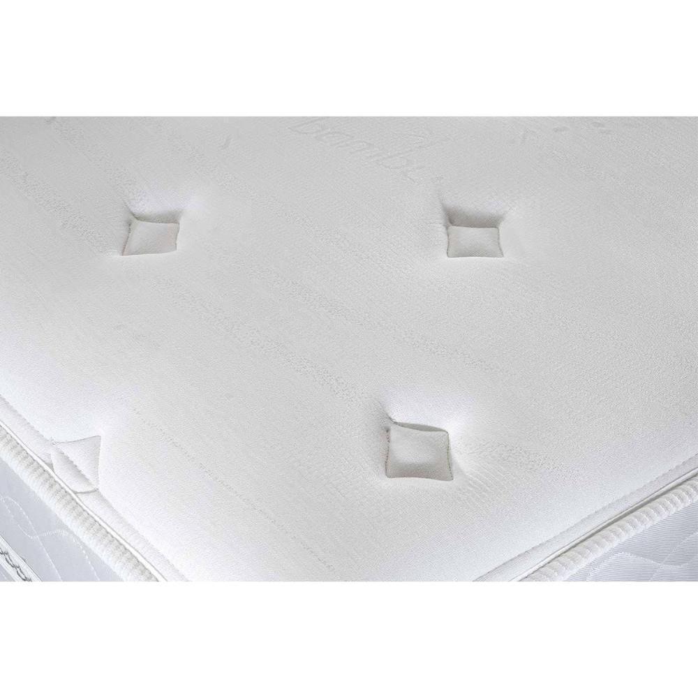 Cama Box Baú Solteiro: Colchão Molas Masterpocket Ensacadas Herval C1782 + Base Crc Linhão White (88x188) - 5