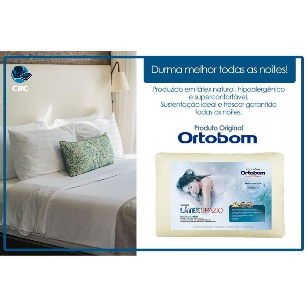Travesseiro Látex Spazio 40x60 - Ortobom - 2