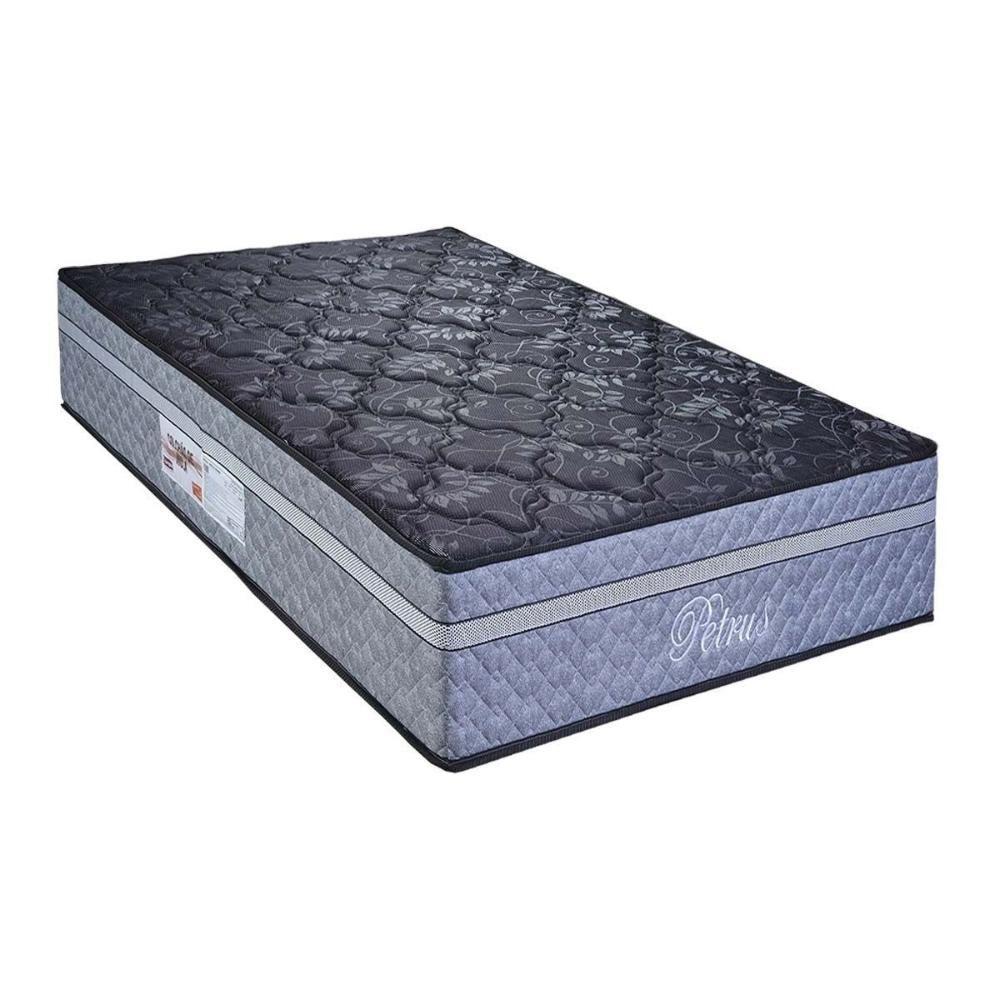 Colchão Solteiro Molas Masterpocket Ensacadas Petrus Grafite (88x188x30) - Paropas - 1