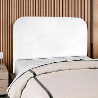 Cabeceira Casal 140 Cm Com Frame Alana Corino Branco Artte Branco - 2