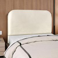 Cabeceira Casal 140 Cm Com Frame Alana Corino Bege Artte Bege - 2