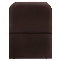 Cabeceira Solteiro 100 Cm Com Frame Alana Corino Marrom Artte Marrom - 5