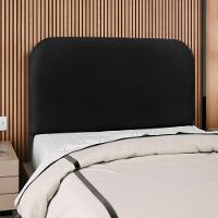 Cabeceira Casal 140 Cm Com Frame Alana Corino Preto Artte Preto - 2