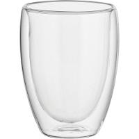 Clear Caneca 11X9X9Cm 270Ml Borosilicato Transp Parede Dupla - 1