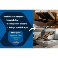 Cama Box Baú Solteiro: Colchão Anatômico Herval Ag65 Frontier + Base Crc Linhão White (88x188) - 6