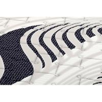 Cama Box King: Colchão Molas Ensacadas Paropas La Confort + Base Crc Suede Black (193x203)