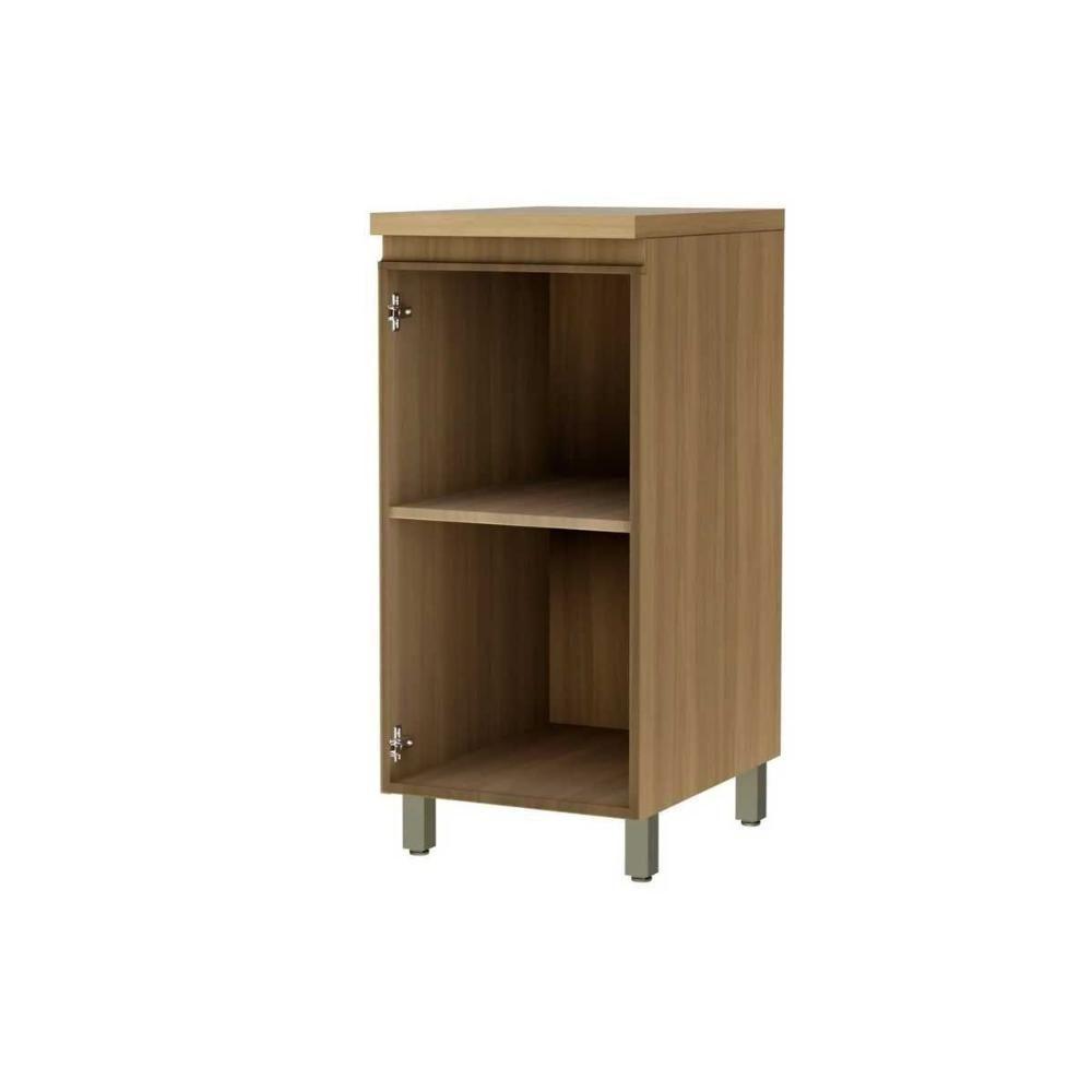 Gabinete De Cozinha Modulado Allure C- 1 Porta 40cm Jequitiba-gris Fosco - Linea Brasil - 4