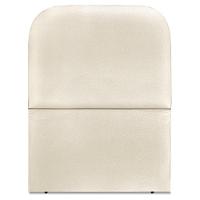 Cabeceira Solteiro 100 Cm Com Frame Alana Corino Bege Artte Bege - 5