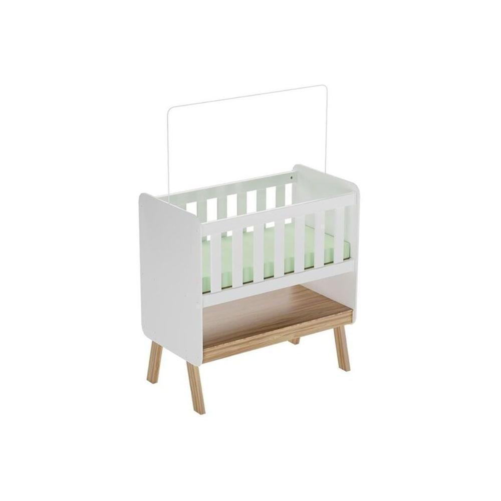 Berço Infantil Mini Guti 3 Em 1 Branco - Peroba - 3