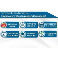 Colchão King Molas Masterpocket Ensacadas Massageant Euro Pillow (193x203x32) - Plumatex - 2