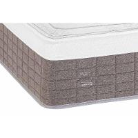 Conjunto Box Baú Casal: Colchão Molas Herval Maxspring C1784 + Base Crc Suede Clean (138x188)