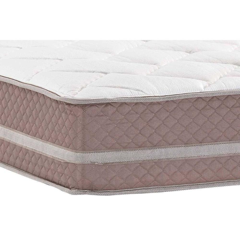 Conjunto Box Baú Solteiro: Colchão Molas Herval Maxspring Livorno + Base Crc Suede Clean (88x188) - 5