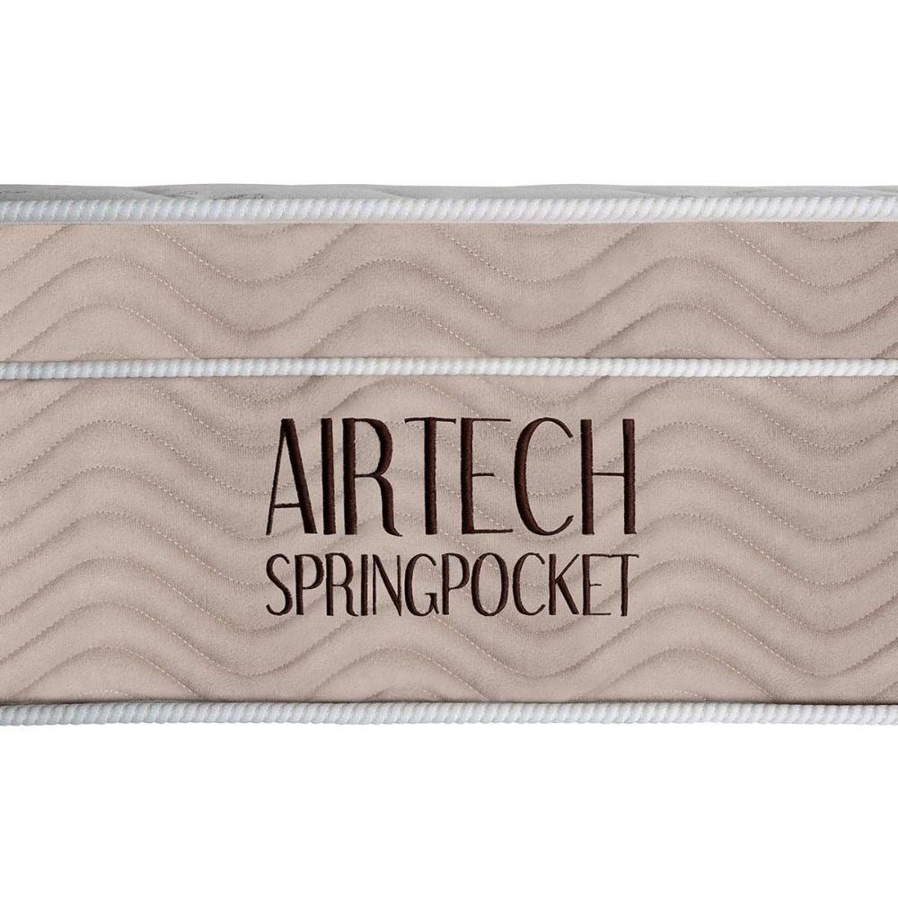 Colchão Solteiro Molas Ensacadas Superpocket Airtech Spring Ortopillow (88x188x35) - Ortobom - 8