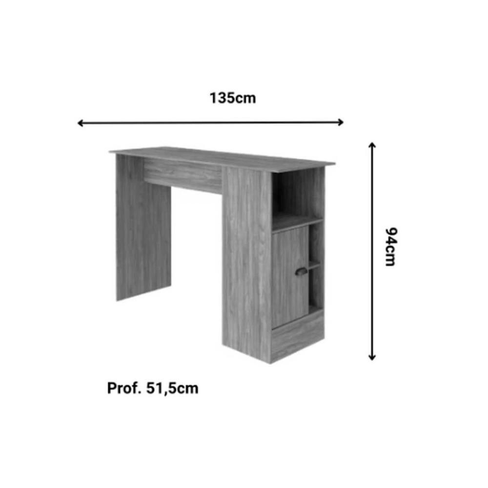 Bancada Ilha Cozinha Mb 1031 C- 1 Porta Mel - Movelbento - 2