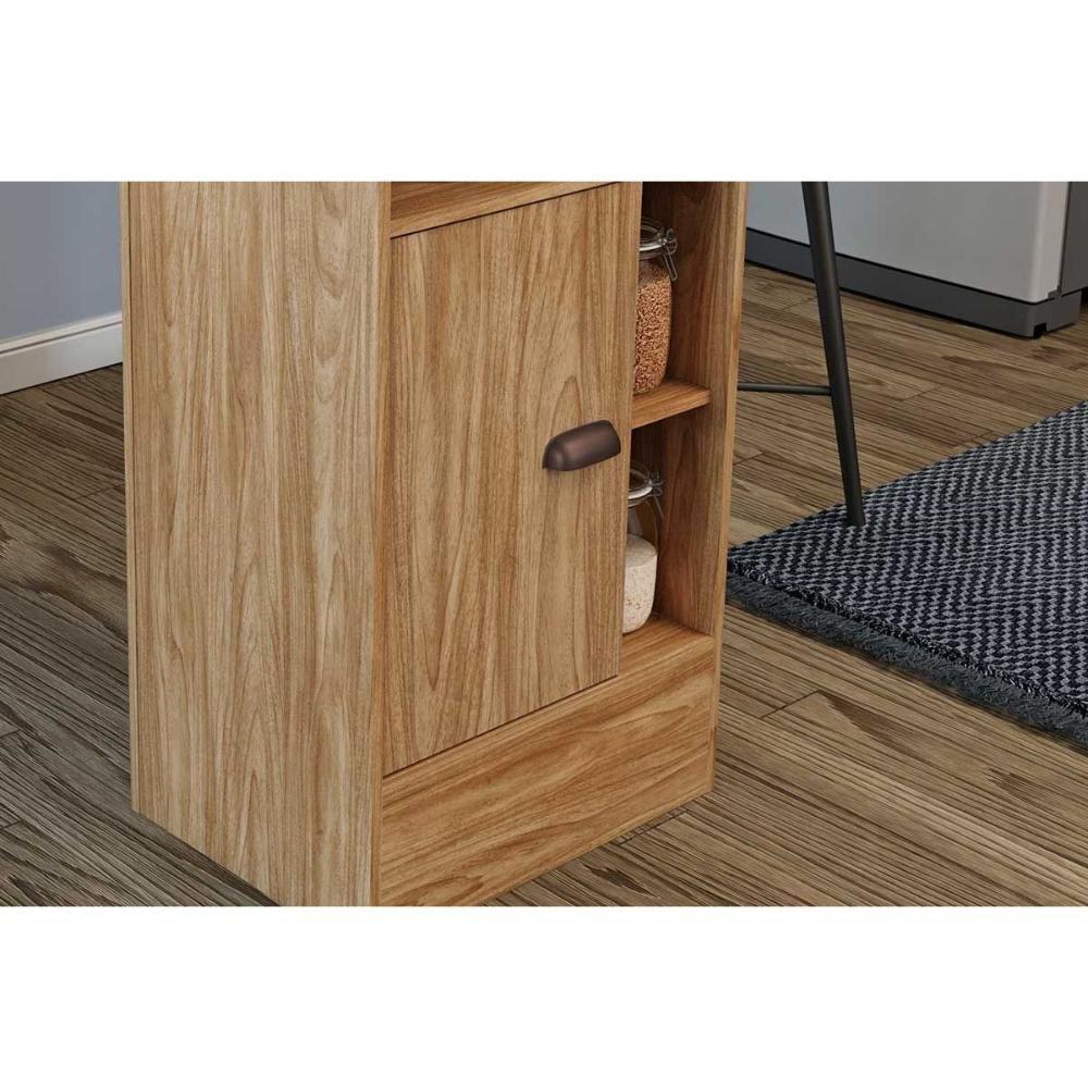 Bancada Ilha Cozinha Mb 1031 C- 1 Porta Mel - Movelbento - 4