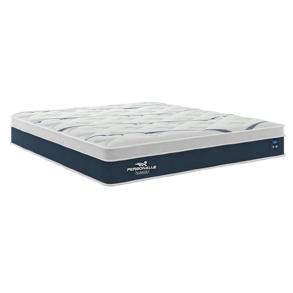 Colchão King Molas Ensacadas Masterpocket Personalle Blue Euro Pillow (193x203x30) - Plumatex - 1