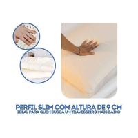 Travesseiro Látex Spazio Slim 38x58 - Ortobom