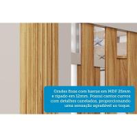 Berço Infantil Théo 4 Em 1 Off White-amendoa - Peroba