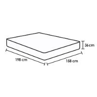 Colchão Queen Probel Molas Ensacadas Rubi Soft Gel Euro Pillow - 158x198x36 - 2