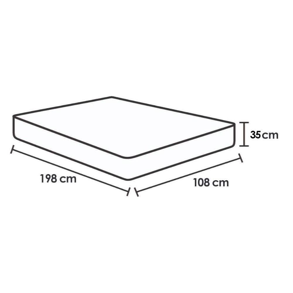 Colchão Solteiro Molas Ensacadas Superpocket Airtech Spring Ortopillow (108x198x35) - Ortobom - 2