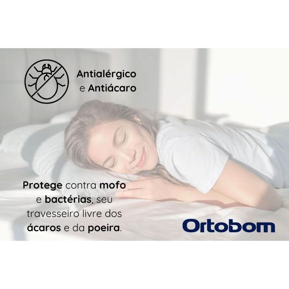 Travesseiro Viscoelástico Visco Sky Slim (38x58) - Ortobom - 4